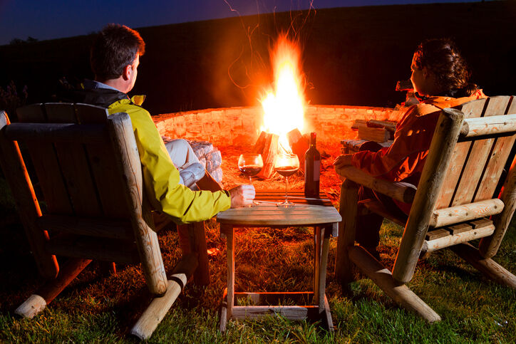 Fire Pit Construction by Select One Landscape & Irrigation