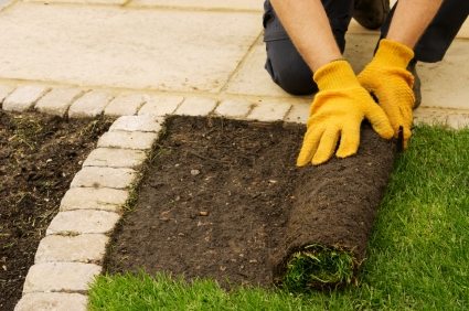 Lawn installation in Weatherford, TX by Select One Landscape & Irrigation.