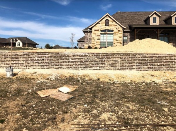 Retaining Wall Construction in Saginaw, TX (1)